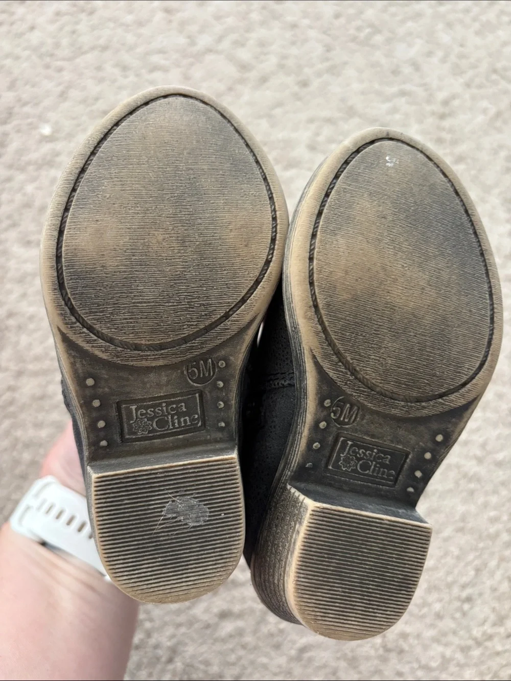 Children's Black Side-Zip Ankle Boots
